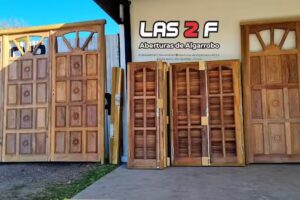 Aberturas de Algarrobo LAS 2 F