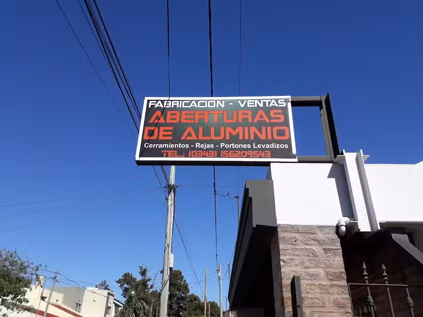 Aberturas De Aluminio