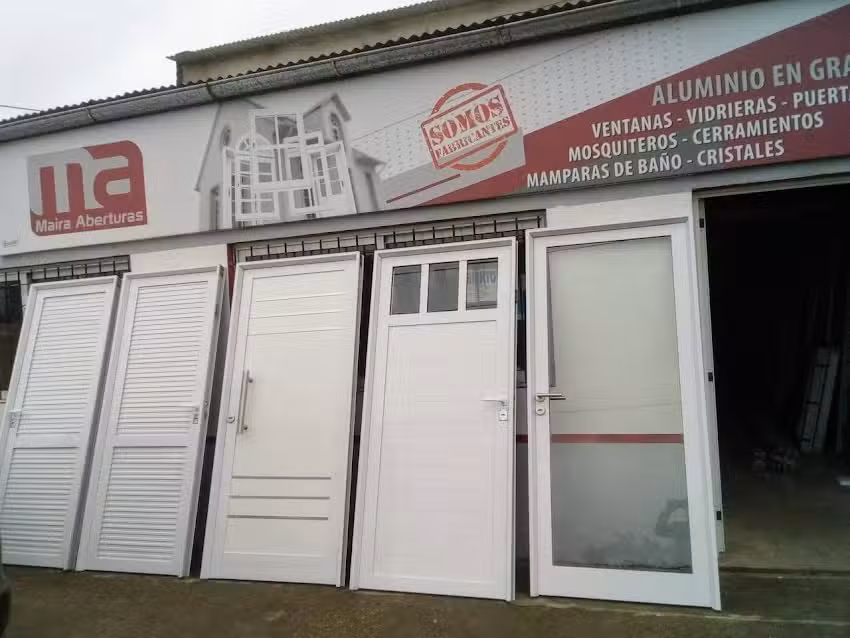 Aberturas de aluminio cañuelas.somos fabricantes