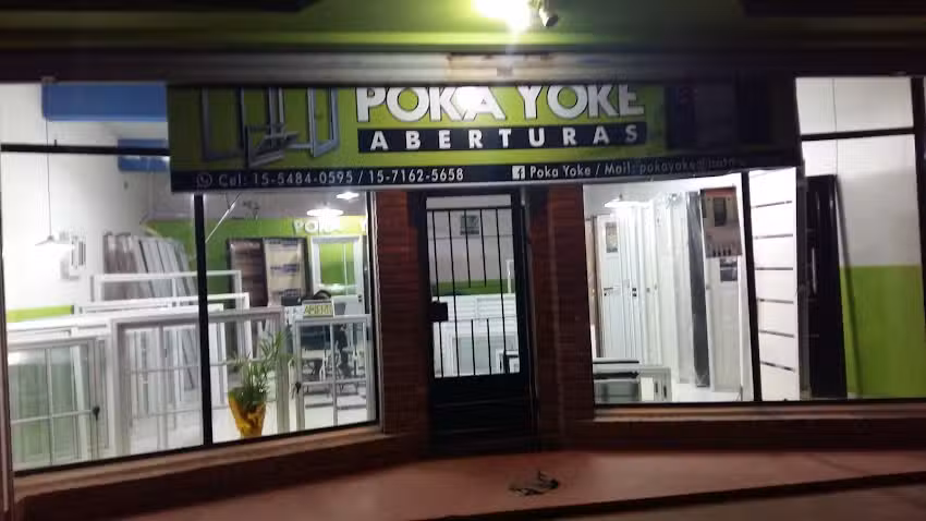 Aberturas POKA YOKE