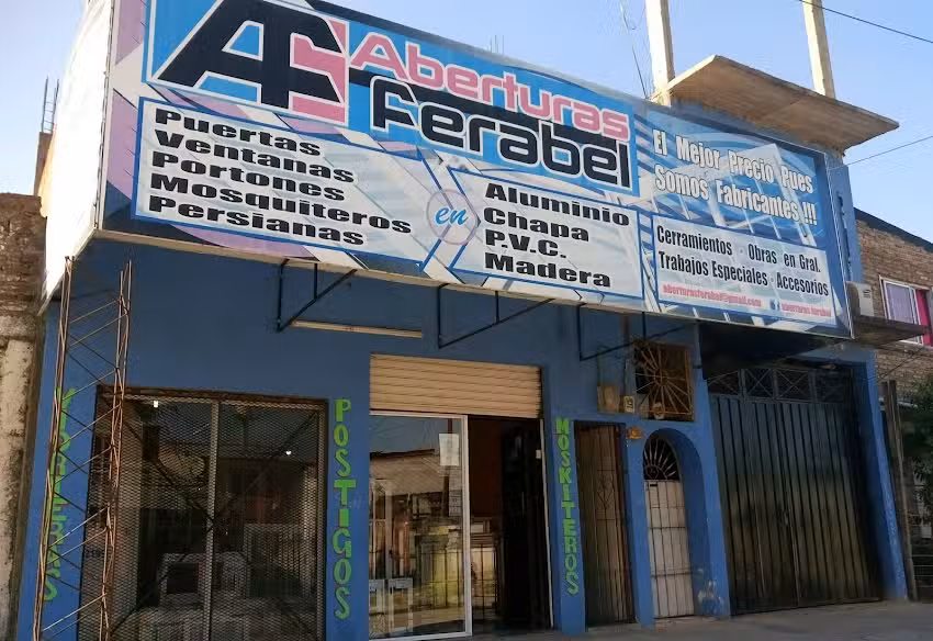 Aberturaz paisa. Ex aberturas ferabel lomas