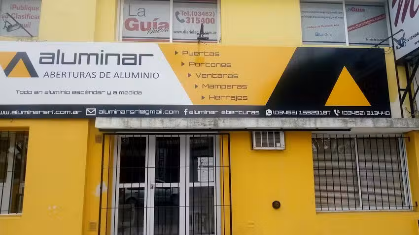 Aluminar SRL Fábrica de Aberturas de Aluminio