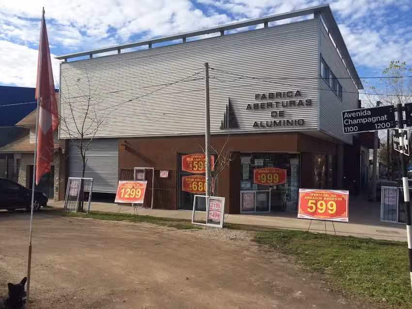 Fábrica Aberturas de Aluminio Champagnat