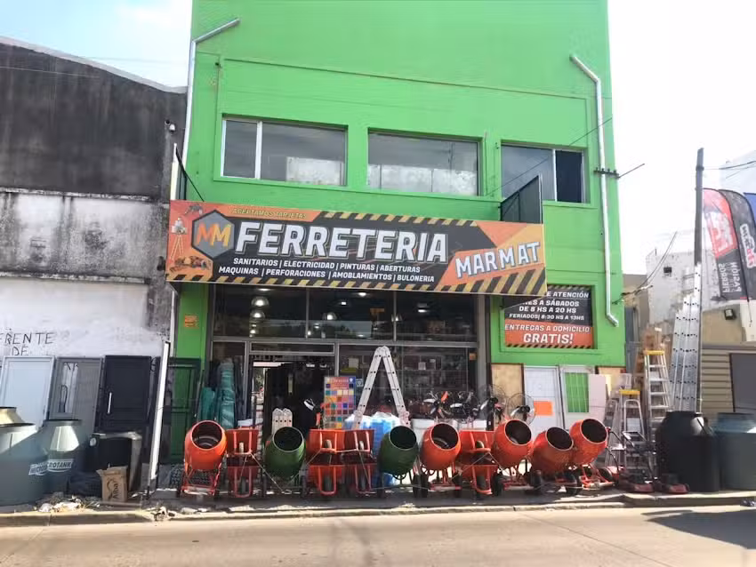 Ferretería – Aberturas- Perforaciones MarMat