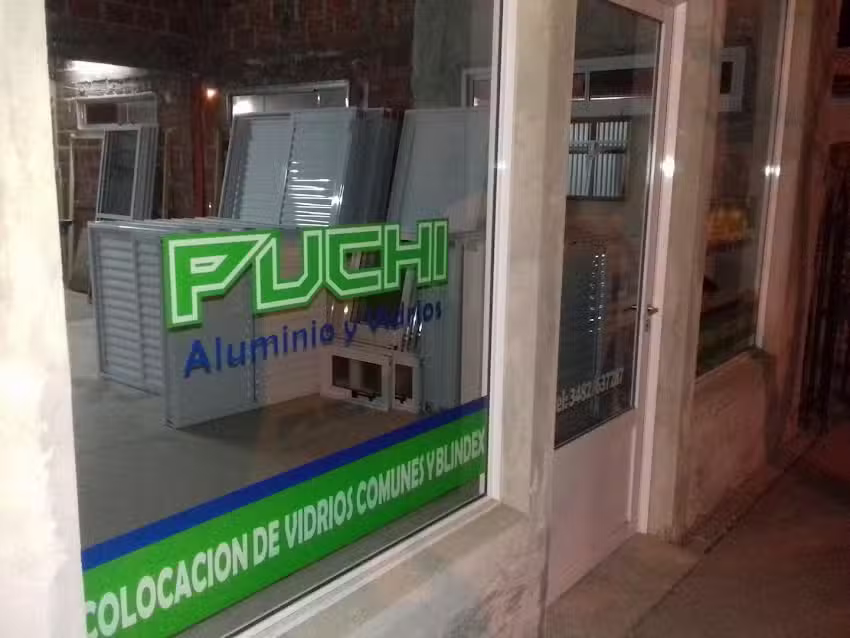 PUCHI ALUMINIO Y VIDRIOS