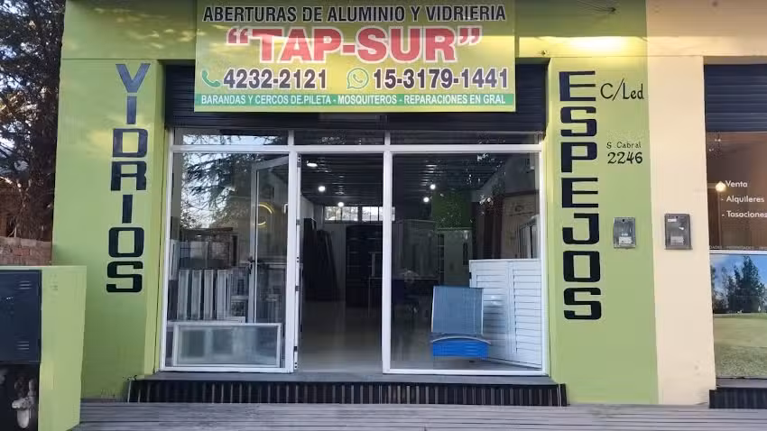 TAP-SUR fábrica de aberturas de aluminio